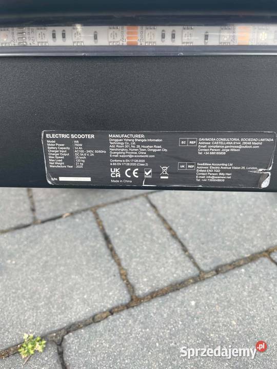 Hulajnoga elektryczna Narol