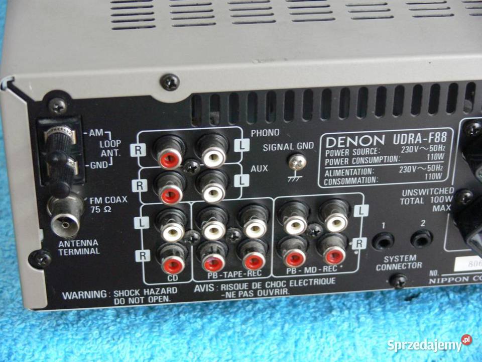 Amplituner Denon UDRAF88 szampansprawny WYSYŁKA