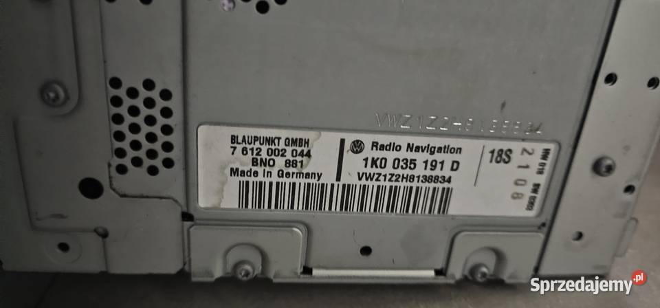 Radio samochodowe radioodtwarzacz VW Passat b6 Lubliniec