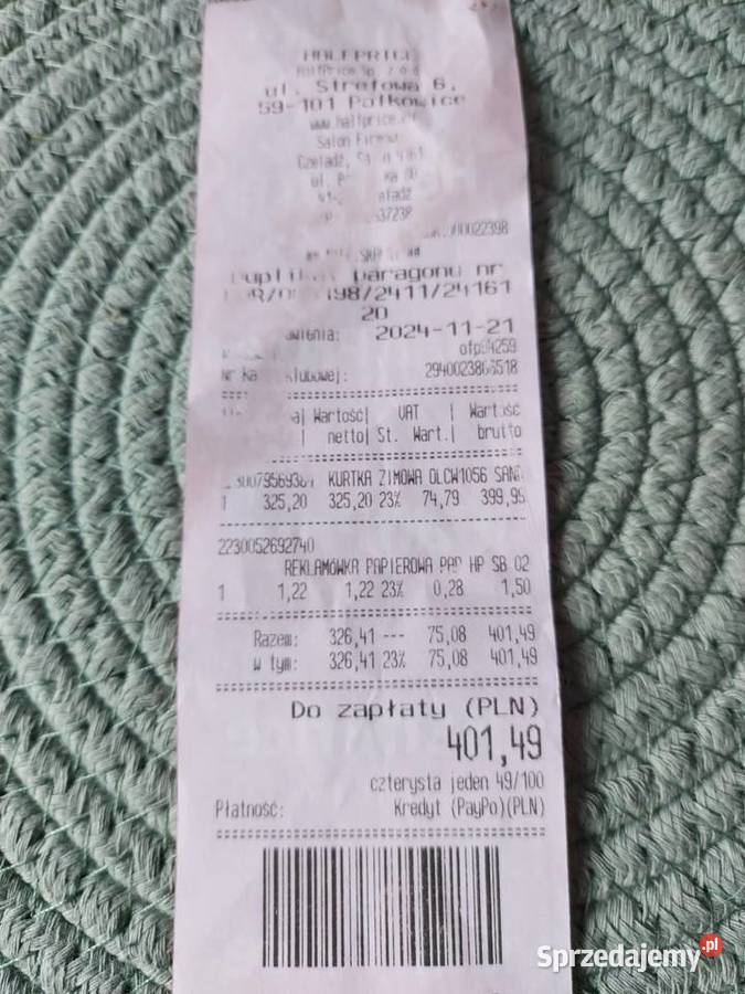 Zimowy Płaszcz damski Canada Damska sprzedam