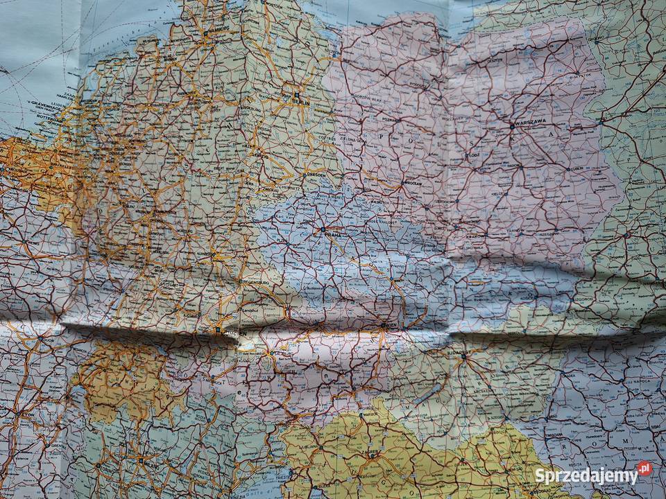 Europe Europa mapa 13 750 000 Cartographia sprzedam