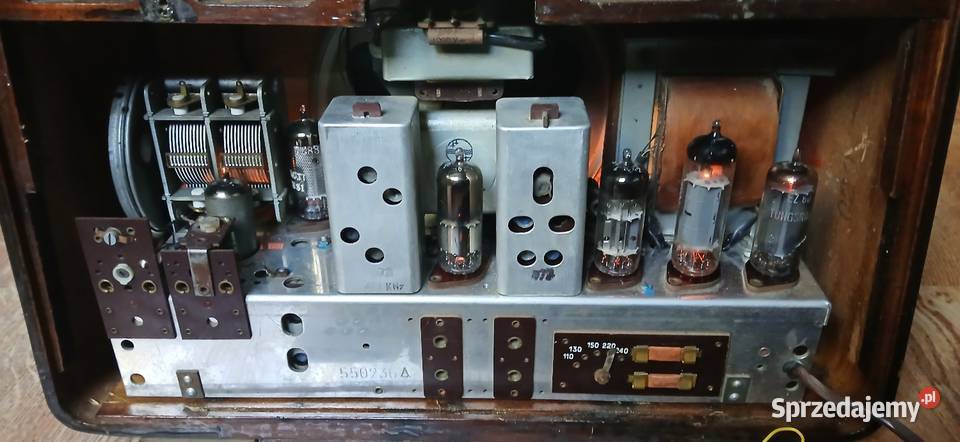 Radio lampowe firmy Minerwa