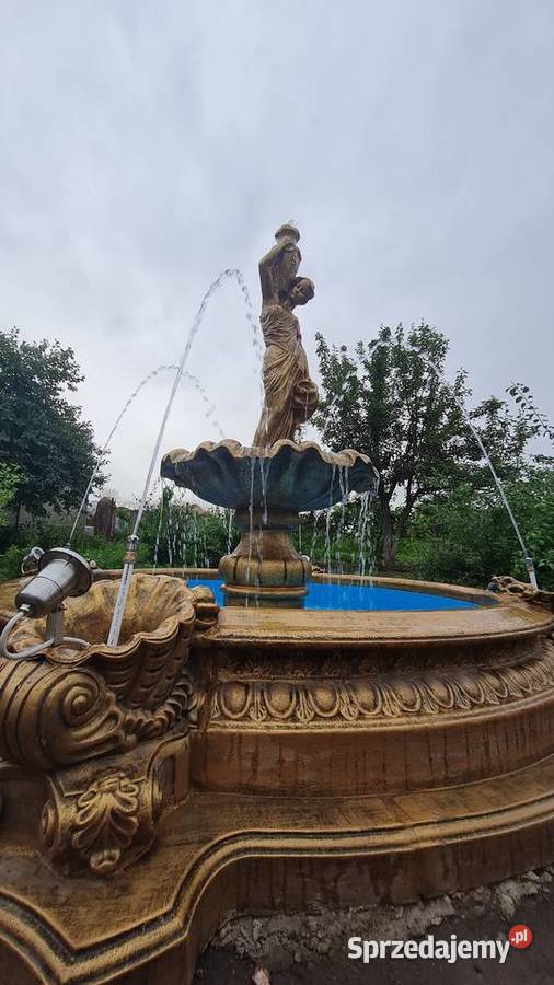 Forma do betonu doniczki na kwiatyfontanny Warszawiaki