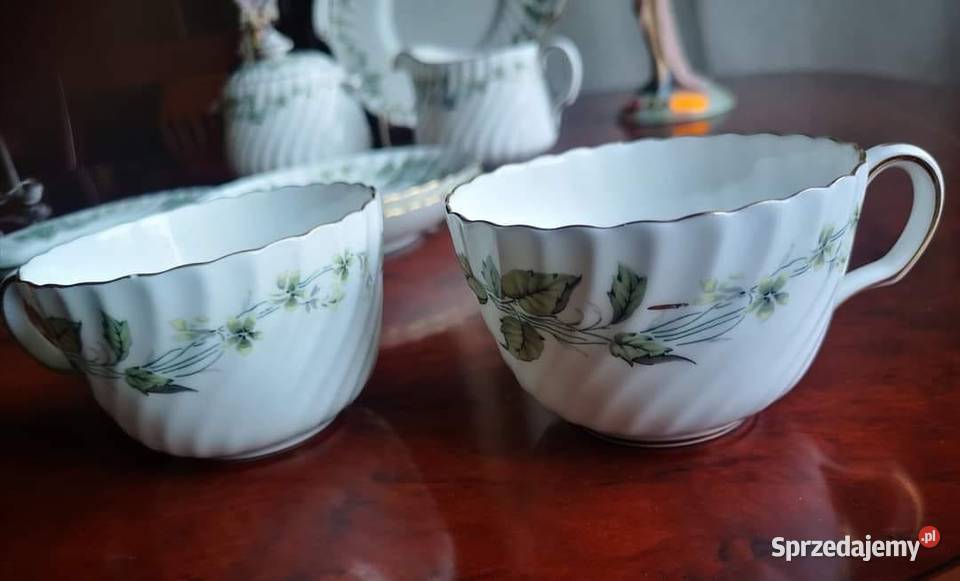 Filiżanka z talerzykiem Greenwich MINTTON Made Gdańsk sprzedam