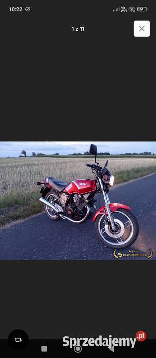 Yamaha XS 400 1987r 25KW 28000km Barchnowy