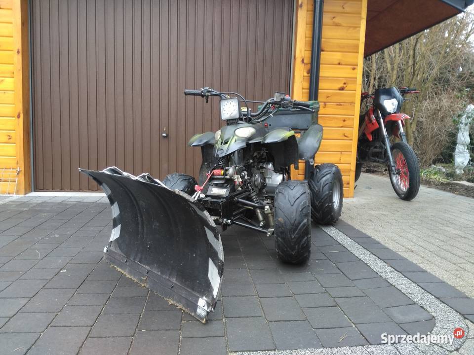 Quad 110cc pług do śniegu półautomatyczna małopolskie Tarnów sprzedam