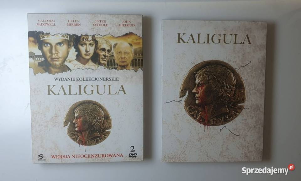 Kaligula DVD edycja kolekcjonerska Dwupłytowa mazowieckie Grójec sprzedam