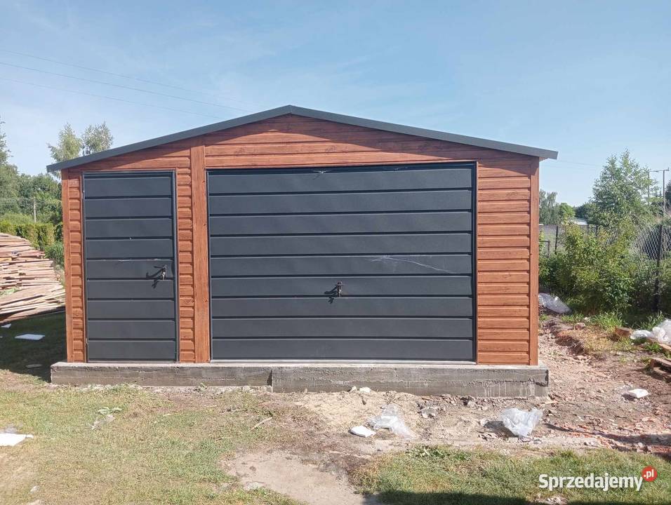 Garaż Blaszany Blaszak 5x6 OKAZJA Przemyśl