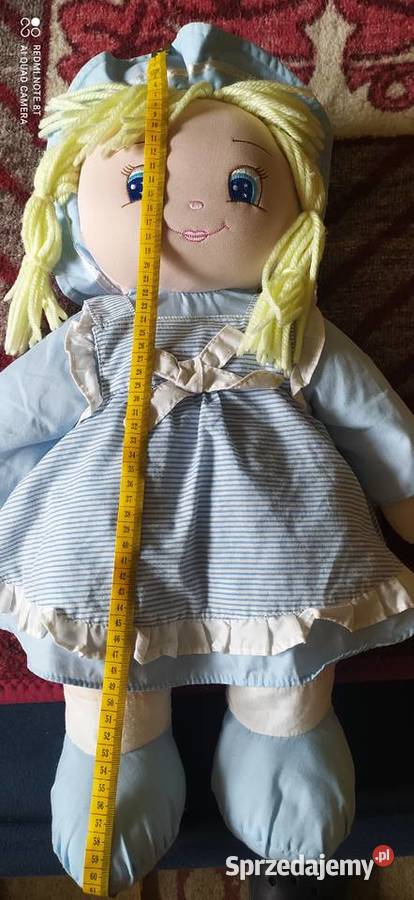 duża lalka szmaciana 60 9 lat+
