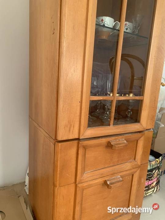 Witryna słupek drewniany Lublin