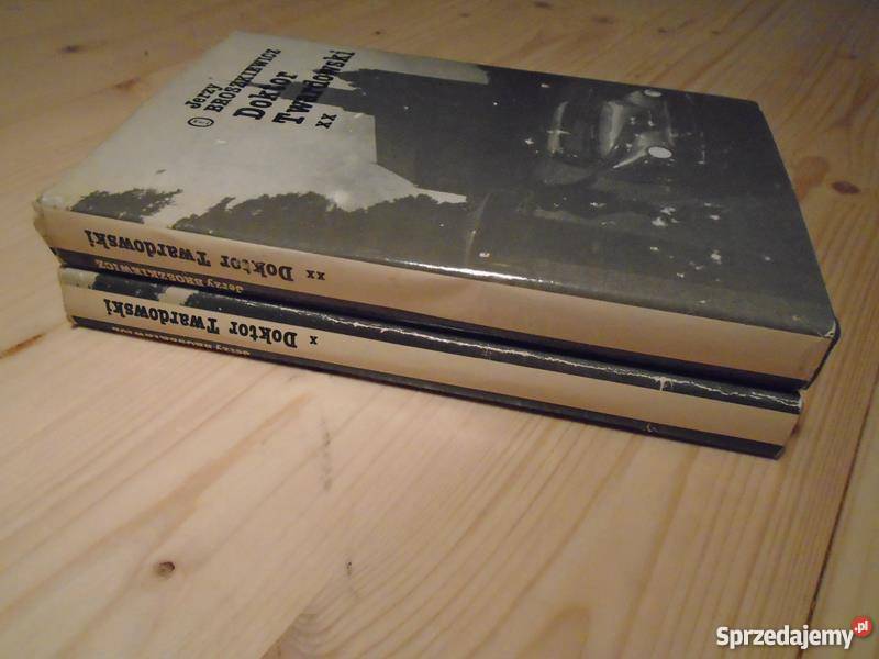 DOKTOR TWARDOWSKI Jerzy Broszkiewicz 2 TOMY FA Goleniów