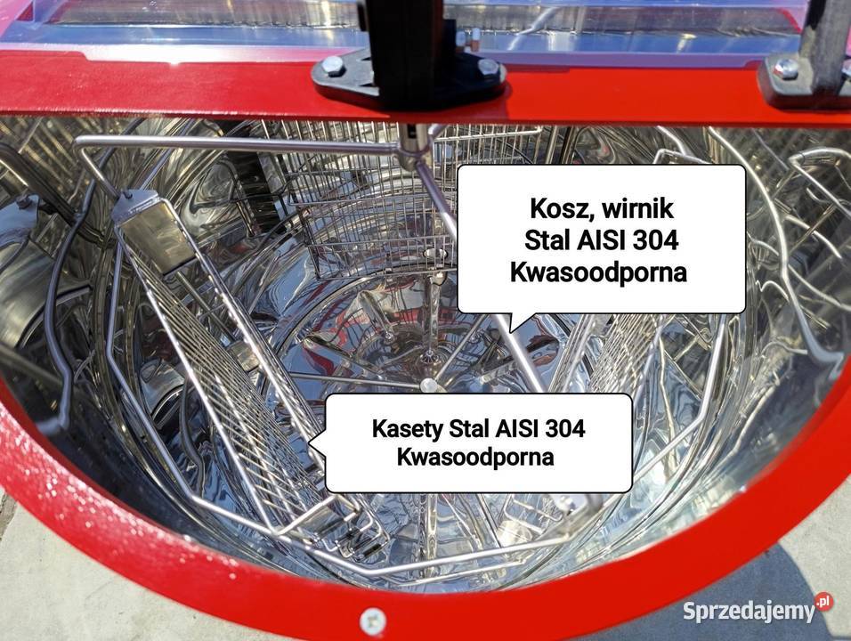 Miodarka 3 kasetowa obracana uniwersalna podkarpackie
