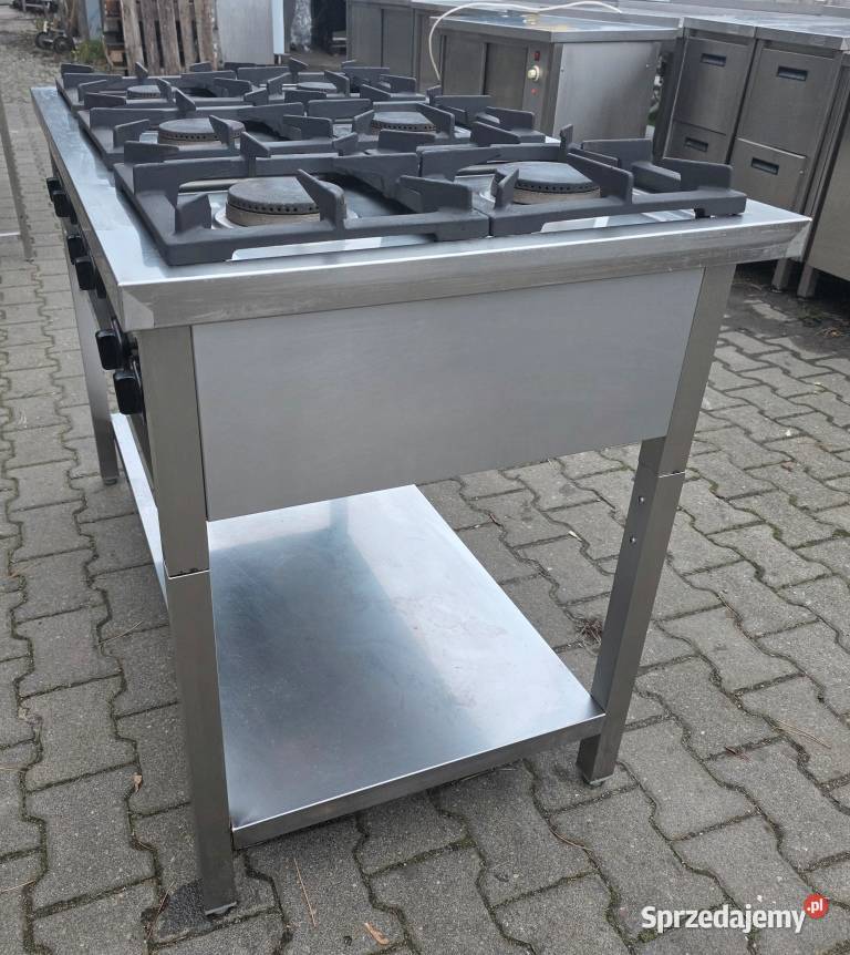 Kuchnia Gazowa 6 Palnikowa REDFOX 36 kW M1234 N Nowe Skalmierzyce