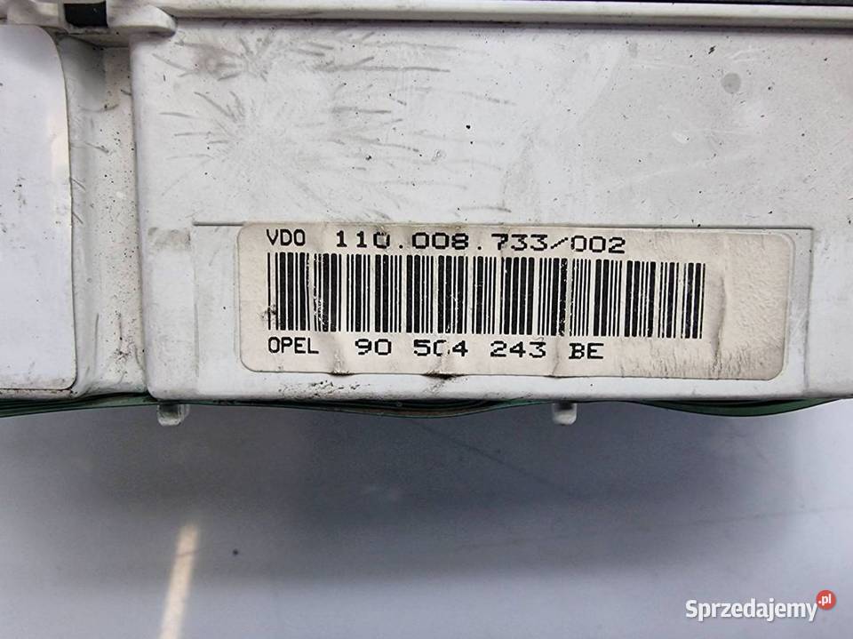 LICZNIK ZEGAR OPEL VECTRA B 90504243BE Lipno