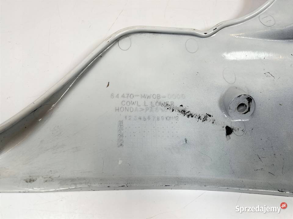 HONDA CBR 900 RR SC28 92 Owiewka dolna Bok Pług Łobżenica