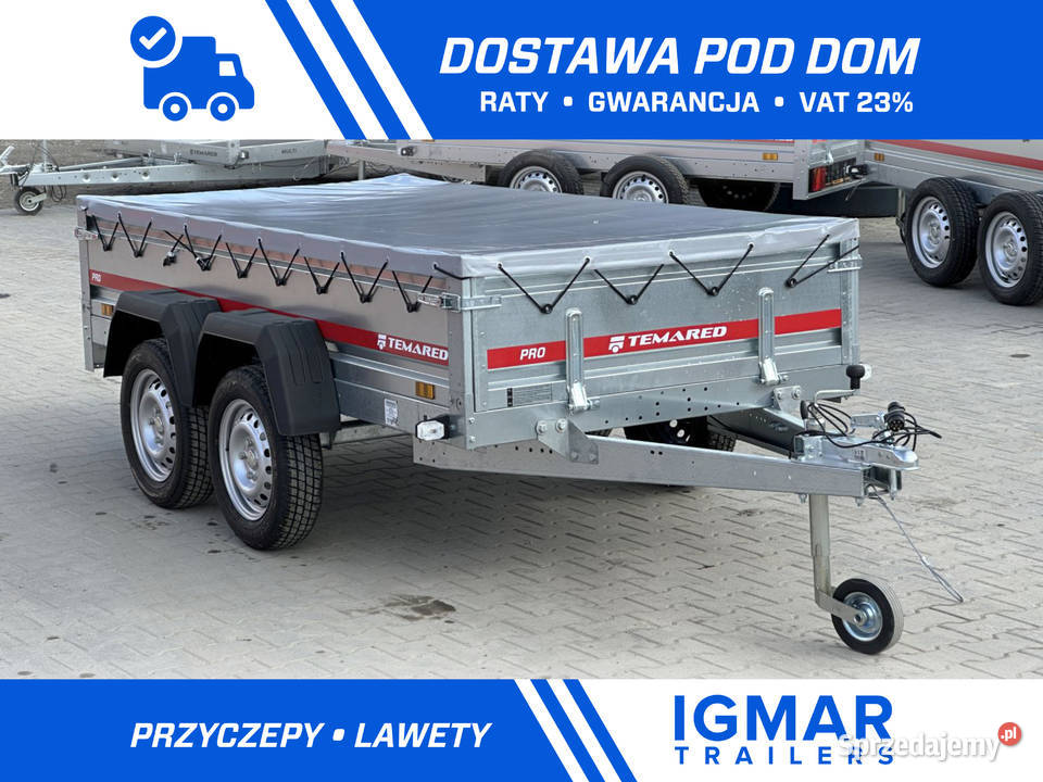 Temared PRO 26122 przyczepka samochodowa z Leszno