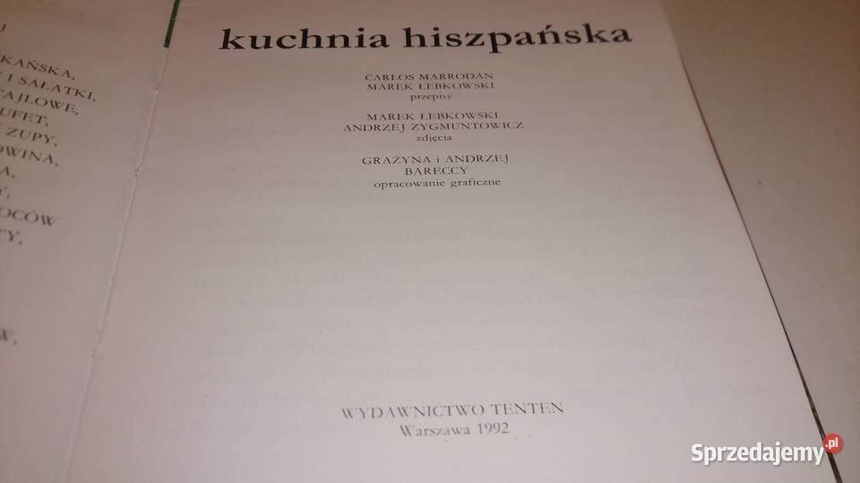 14 kuchnia hiszpańska Encyklopedia Sztuki Poradniki, albumy i reportaże Czeladź sprzedam