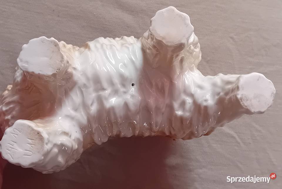 Figurka Owczarek staroangielski Bobtail Royal Porcelana i szkło