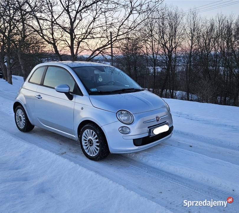 Fiat 500 2010r 12Benz Niski Przebieg Klima benzyna