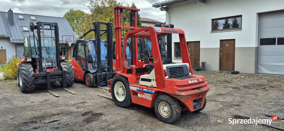 Terenowy Wózek Widłowy Manitou MCE 25 Przesuw Małkinia Górna sprzedam