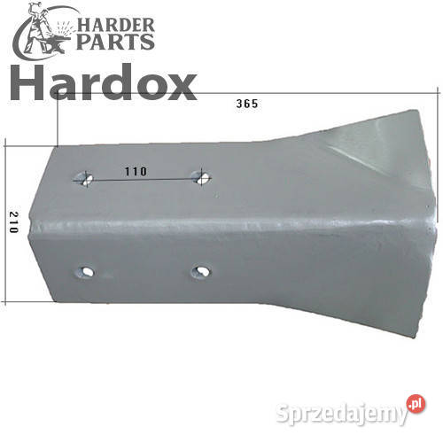 Redlica HARDOX UN15632S części do separatora