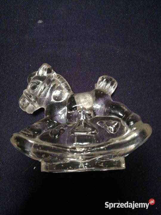 Szklane świeczniki komplet przycisk do papieru Choszczno