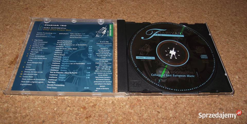 Hora sentimental Charivari Trio Muzyka bałkańska Płyty i kasety mazowieckie Warszawa