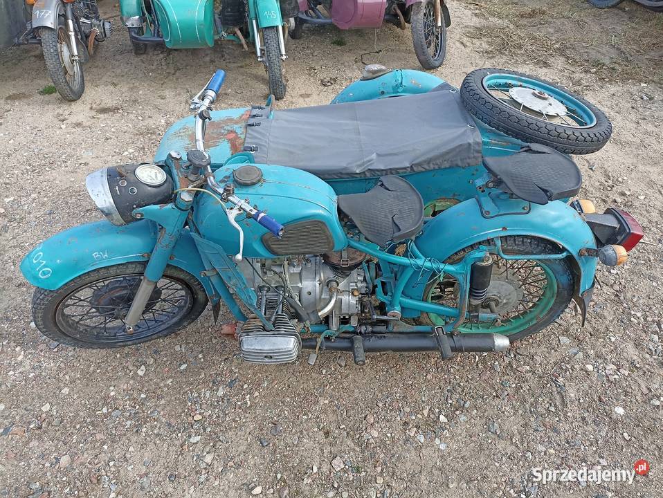 R010 DNIEPR MT9 1973 z wózkiem bocznym WYSYŁKA 111111km