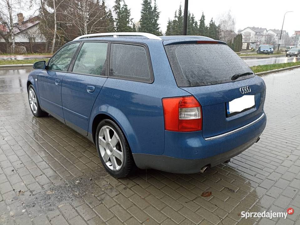 Audi A4 B6 18 TURBO Kombi 2002 Niebieski Metalic Świdnik
