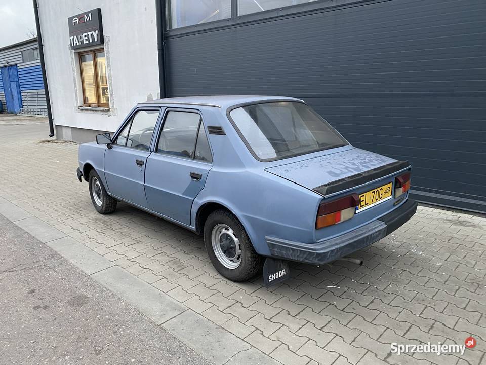Skoda 105 S 105 Samochody osobowe Łódź