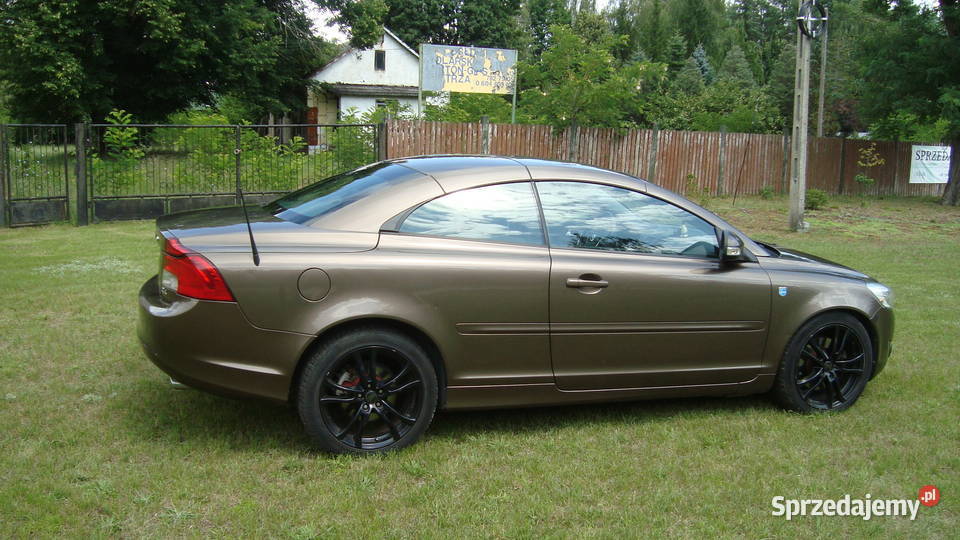 Volvo C70 D4 Summum 2011r Kabriolet brązowy elektryczne szyby Warszawa sprzedam