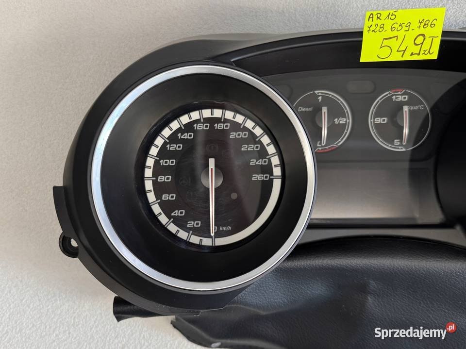 LICZNIK ZEGARY ALFA ROMEO GIULIETTA A2C87288500