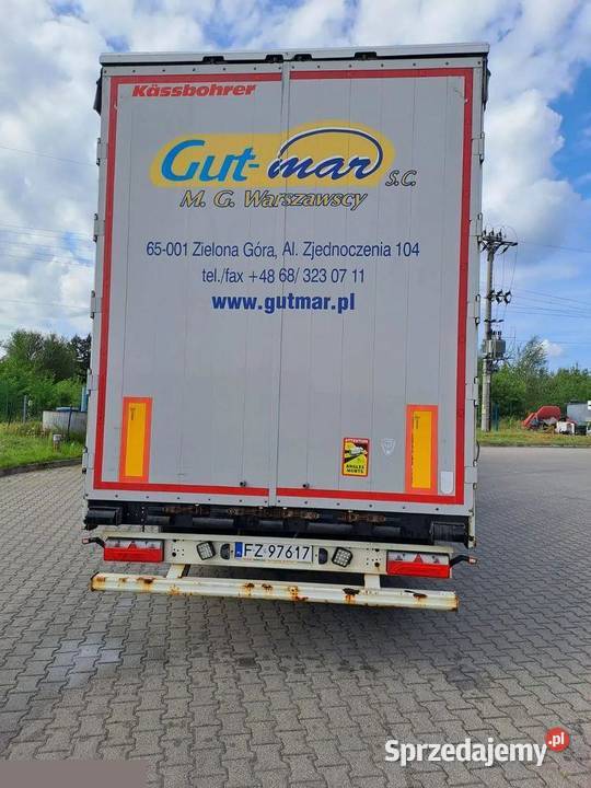 Volvo VTA3T 460 2016r naczepa KAESSBOHRER 2016r Zielona Góra