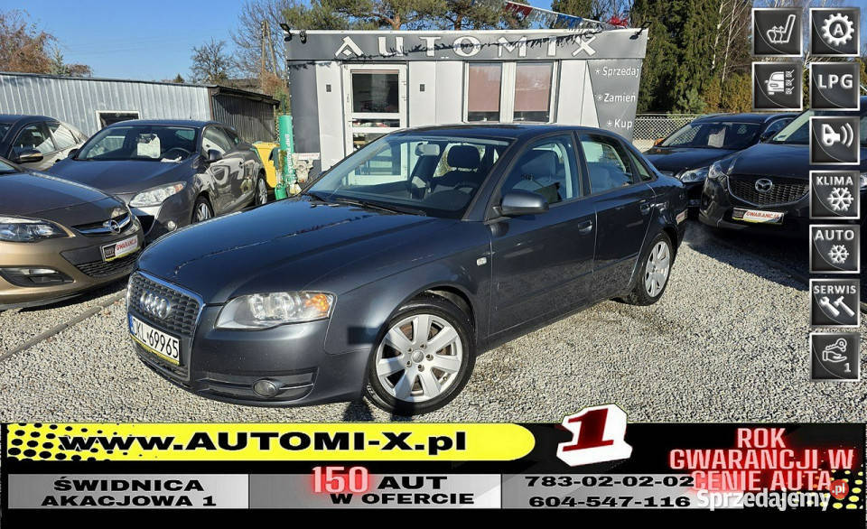 Audi A4 AUTOMAT SEDAN 20 benz Z LPG NRozrząd