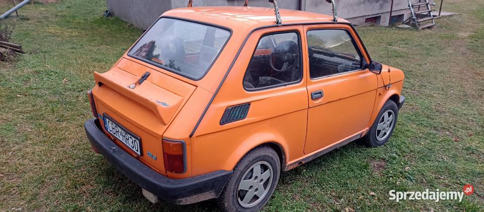 Fiat 126p uszkodzony kujawsko-pomorskie Brodnica