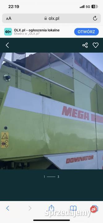 Części używane Claas Mega 204 208 Dominator 108 Namysłów