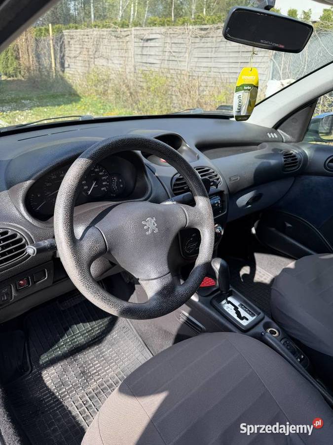 Peugeot 206 AUTOMAT 14 benzyna 2001 serwisowany Jarosław