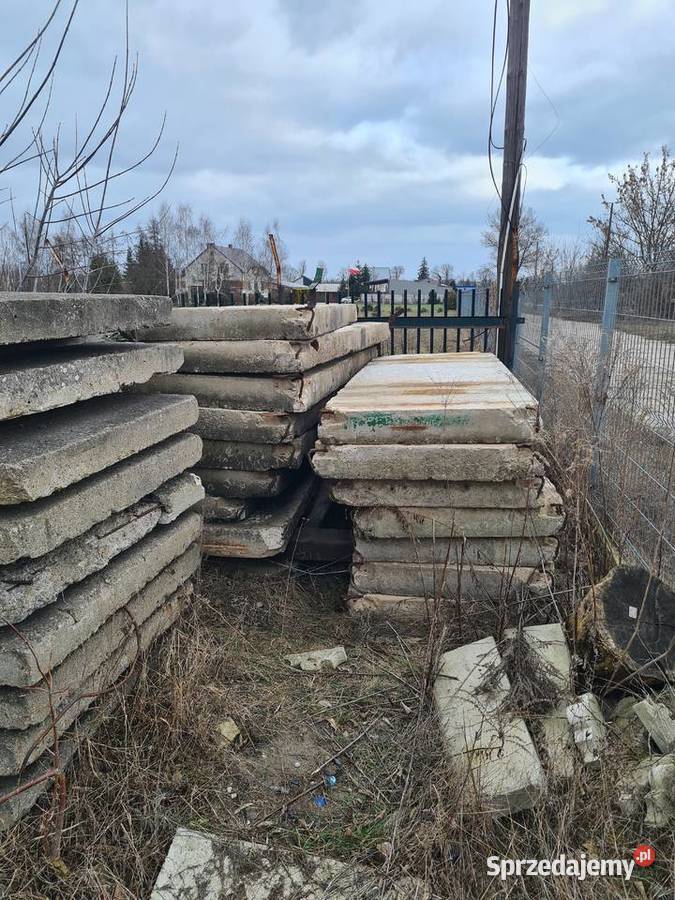 Płyty drogowe Magazynowanie sprzedam
