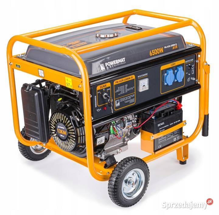 Agregat PRĄDOTWÓRCZY Generator 6500W 230V Agregaty prądotwórcze Katowice