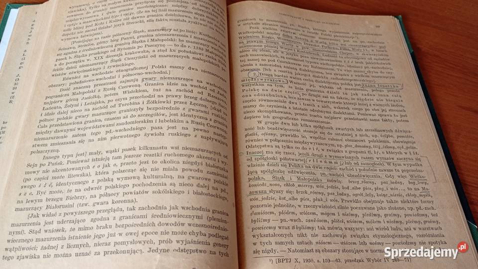 Dialekty języka polskiego z mapami Kazimierz Podręczniki