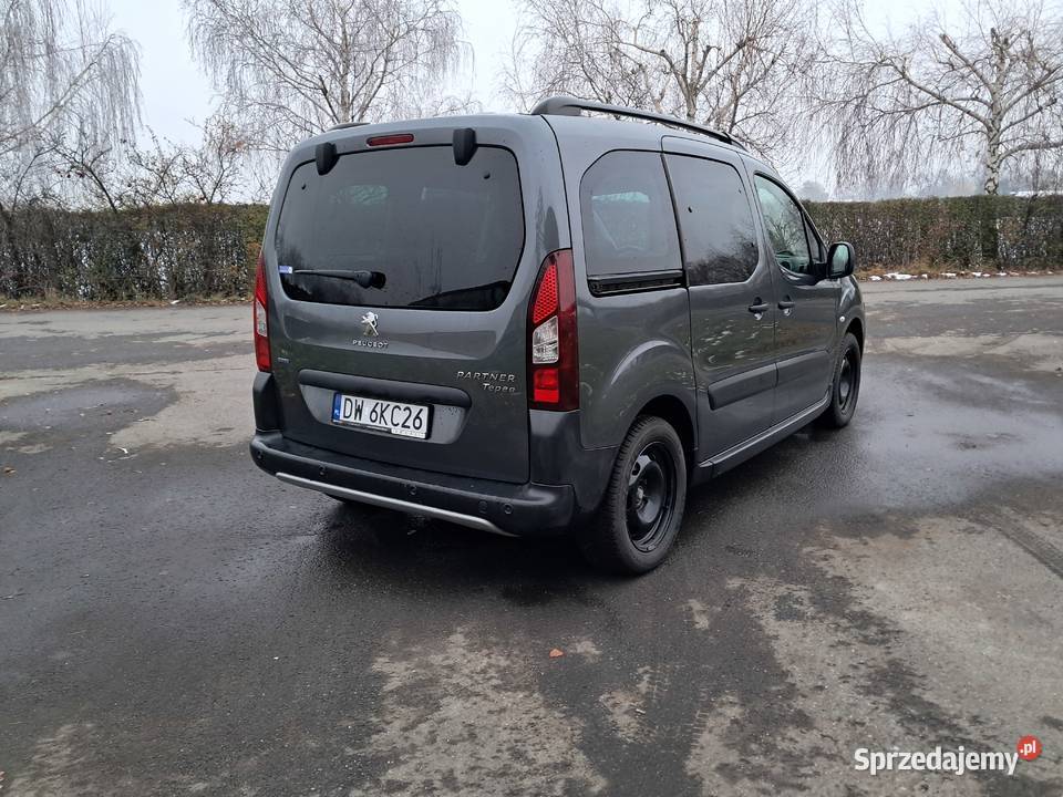 Peugeot Partner Tepee Outdoor 16 BlueHDi 120 czujnik parkowania Wrocław