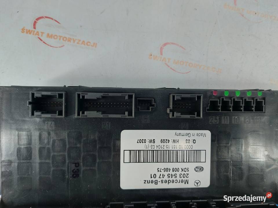 MERCEDES CLC 18 KOMPRESSOR 10r sterownik moduł Kielce