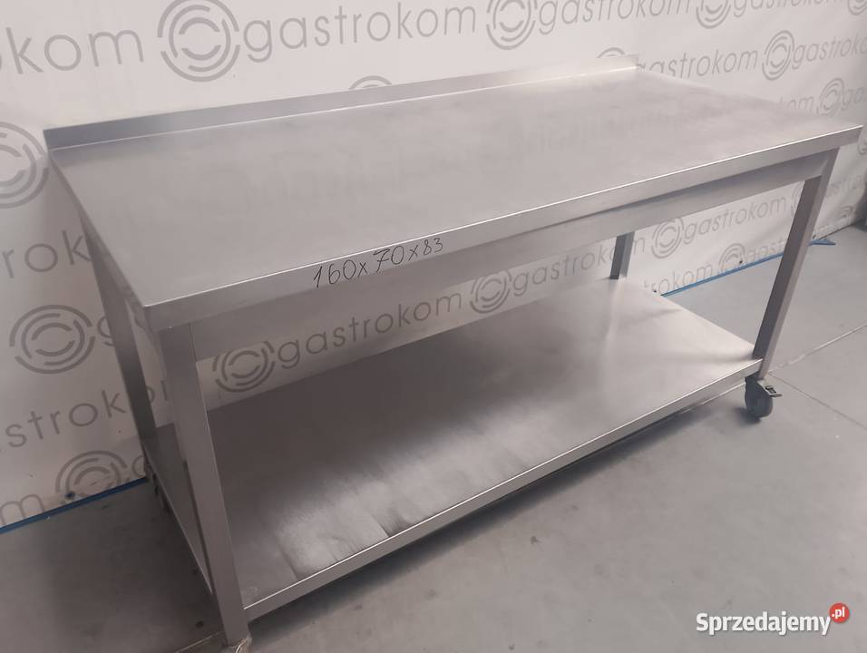 Stół jezdny z półką 160x70x85 Wrocław