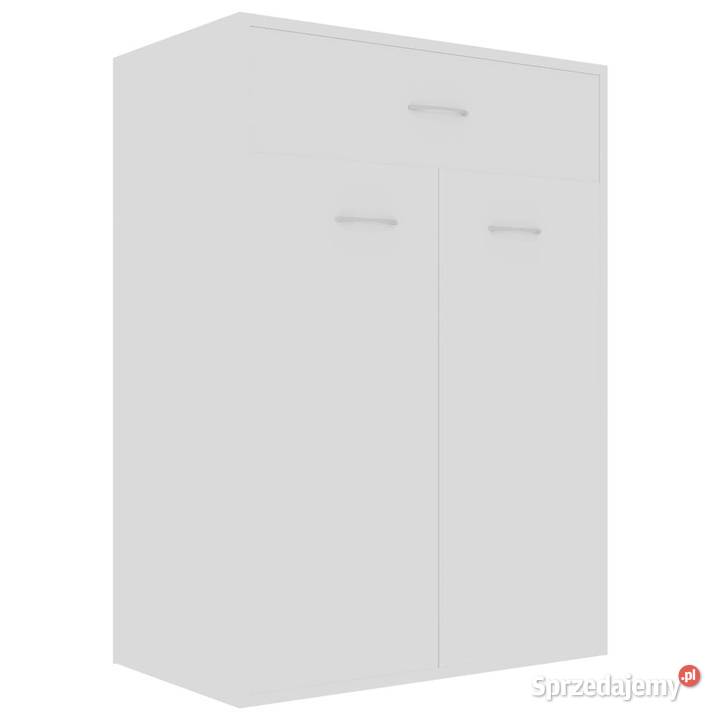 Szafka na buty biała 60x35x84 materiał Warszawa