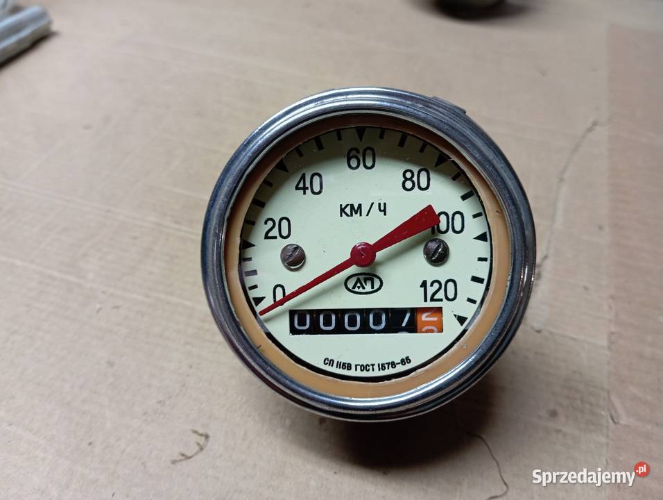 Oryginalny licznik do motocykla IŻ 56 TUŁA Liczniki śląskie Kłomnice