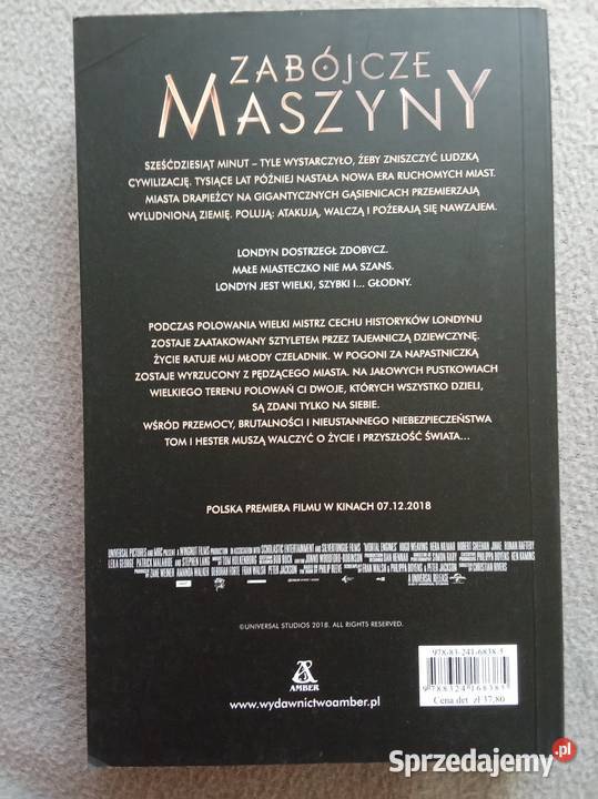 Nowa książka Philip Reeve Zabójcze maszyny