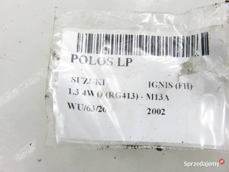PÓŁOŚ LEWA PRZEDNIA SUZUKI IGNIS 13 4WD 83 RG413 małopolskie sprzedam