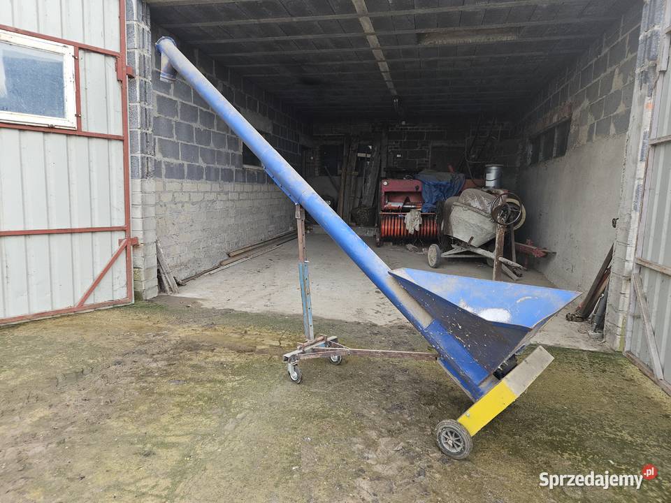 Przenośnik ślimakowy żmijka do zboża 4m wielkopolskie Gołuchów sprzedam