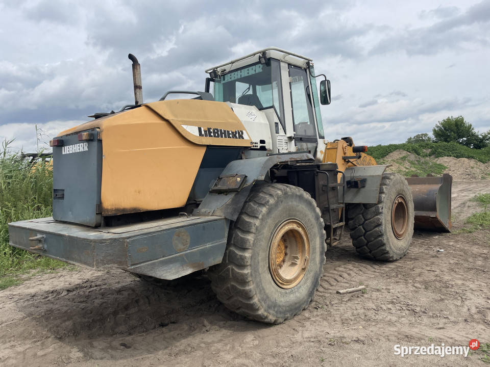 Liebherr L544 na części most kabina skrzynia wielkopolskie Jastrzębniki