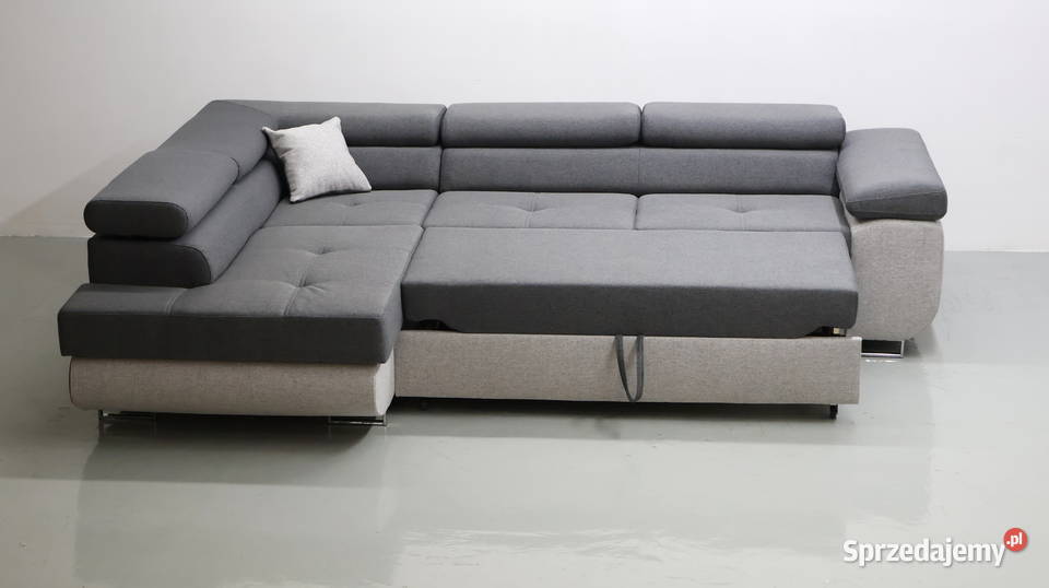 TNU Narożnik funkcja spania pojemnik regulowane Poznań